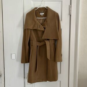 Neiman Marcus Camel Pea Coat